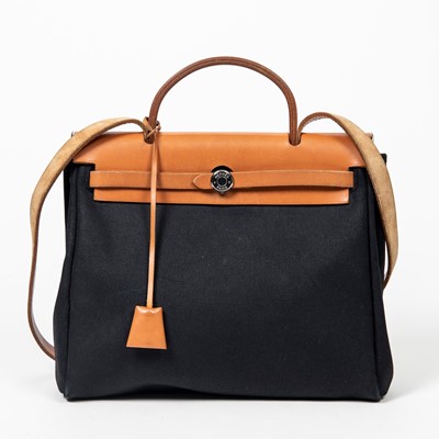 Lot 330 - Hermes Bi-Colour Herbag PM
