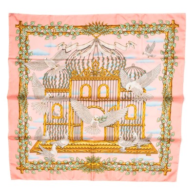 Lot 50 - Hermes 'Envol' Silk Scarf