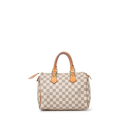 Lot 247 - Louis Vuitton Damier Azur Speedy 25