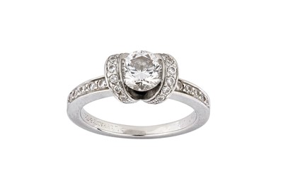 Lot 94 - A diamond ring, by Tiffany & Co.