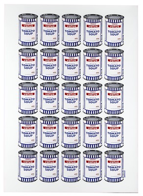 Lot 115 - Banksy (British, b.1974), 'Soup Cans Poster'