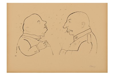 Lot 428 - George Grosz (German, 1893-1959), 'Untitled lithograph'