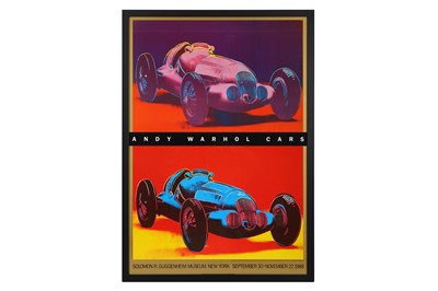 Lot 412 - Andy Warhol (American, 1928-1987), 'Cars'
