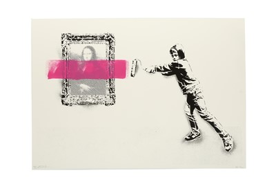 Lot 132 - Dotmasters (British), 'Line 'Em Out (Pink)'
