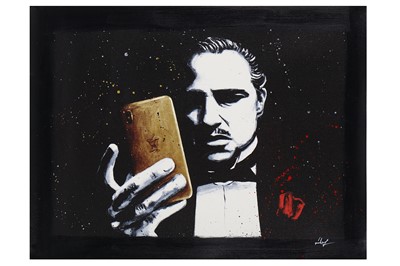 Lot 241 - piek7 (German, b.1977), 'I'm Gonna Make a Selfie He Won't Refuse'