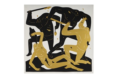Lot 90 - Cleon Peterson (American, b.1973), 'Into the Sun (Light)' &' Into The Sun (Dark)'