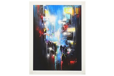 Lot 163 - Dan Kitchener aka Dank (British), 'Electric Rain'