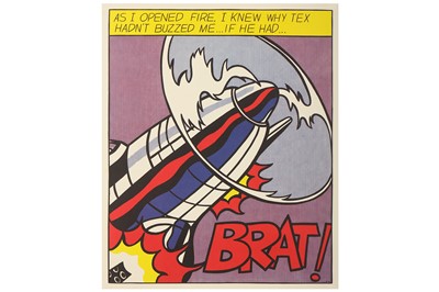 Lot 381 - Roy Lichtenstein (American, 1923-1997), 'As I Opened Fire (Triptych)'