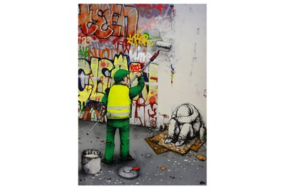 Lot 184 - Dran (French, b.1979), 'Ville Propre'