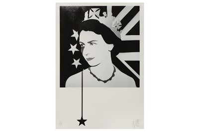 Lot 41 - Pure Evil (British, b.1968), 'Queen - Brexit Nightmare'