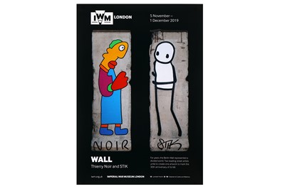 Lot 168 - Thierry Noir & Stik, 'Wall'