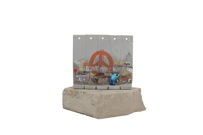 Lot 116 - After Banksy (British b.1974), ‘Walled Off Hotel – Five Part Souvenir Wall Section (x3)’