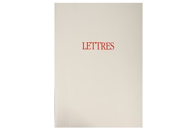 Lot 476 - James Coignard (French, 1925-2008), 'Lettres'