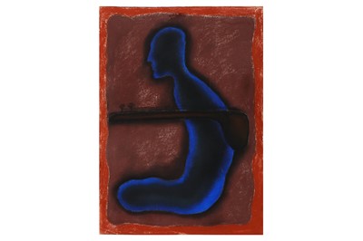 Lot 482 - Arpana Caur (Indian, b.1954), 'Sitarist'