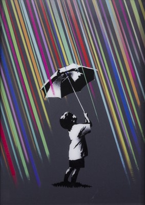 Lot 158 - Eelus (British b.1979), 'Not Everything Is So Black And White (3D Lenticular)'