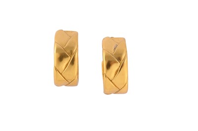 Lot 76 - YSL Half Hoop Clip On Earrings