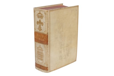 Lot 385 - Bible, English, Coverdale's Version Biblia the...