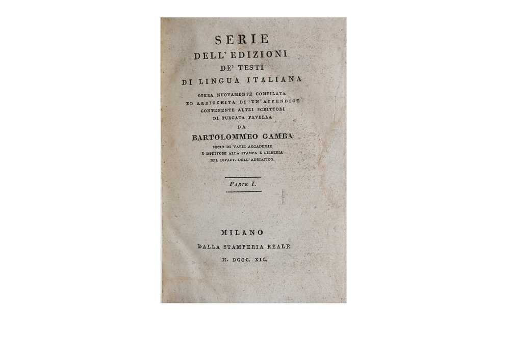 Lot 8 - Bibliography.