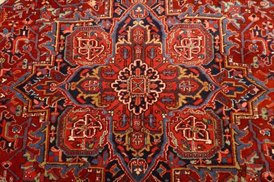 Lot 37 - FINE HERIZ CARPET, NORTH-WEST PERSIA