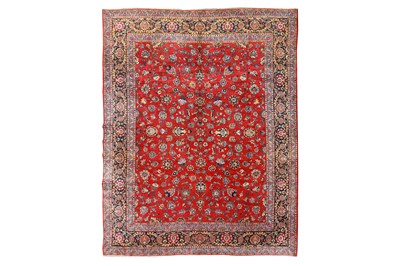 Lot 28 - FINE KASHAN CARPET, CENTRAL PERSIA