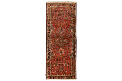 Lot 31 - A SAROUK RUG, WEST PERSIA