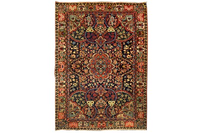 Lot 27 - A FINE SAROUK RUG, WEST PERSIA