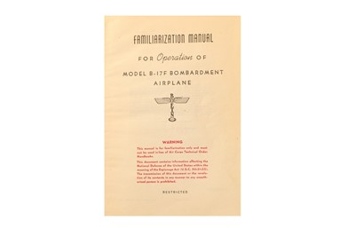 Lot 117 - Aviation, World War II.