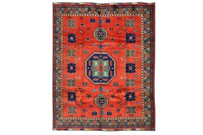 Lot 17 - A FINE UZBEKISTAN CARPET