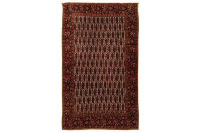 Lot 48 - A FINE ANTIQUE BIJAR RUG, NORTH-WEST PERSIA