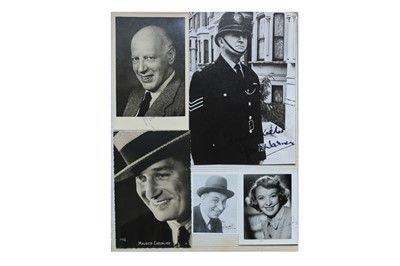 Lot 51 - Photograph Collection.- Actors & Entertainers