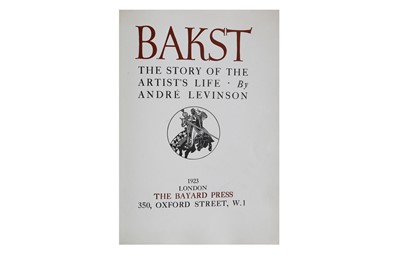 Lot 201 - Ballet.- Levinson (Andre)
