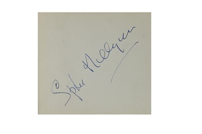 Lot 19 - Autograph Albums.- Actors & Entertainers