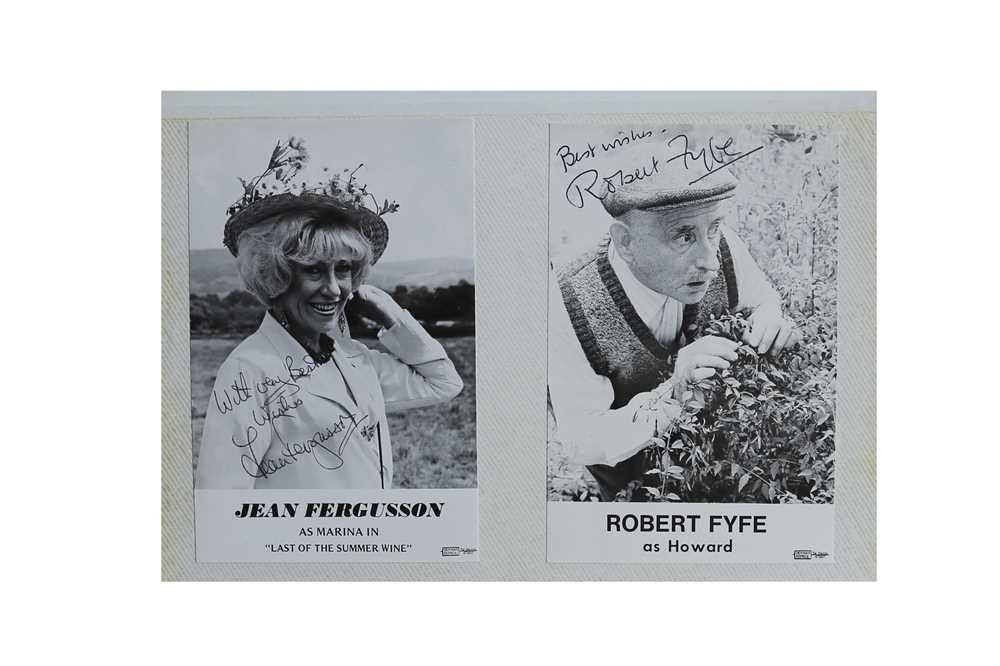 Lot 58 - Photograph Collection.- Film, TV and Radio Celebrities
