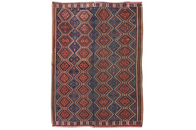 Lot 16 - A FINE TURKISH KILIM