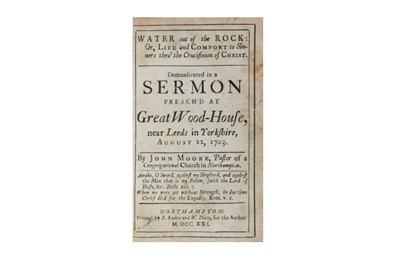 Lot 97 - Religious Sammelband.- Moore (John)