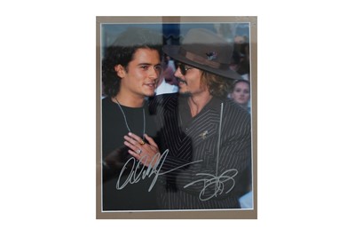 Lot 85 - Depp (Johnny) & Orlando Bloom