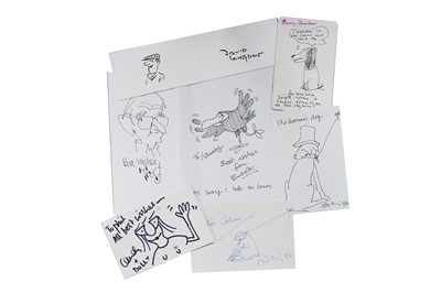 Lot 29 - Autograph Collection.- Cartoonists