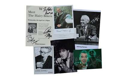 Lot 43 - Autograph Collection.- TV & Radio Presenters