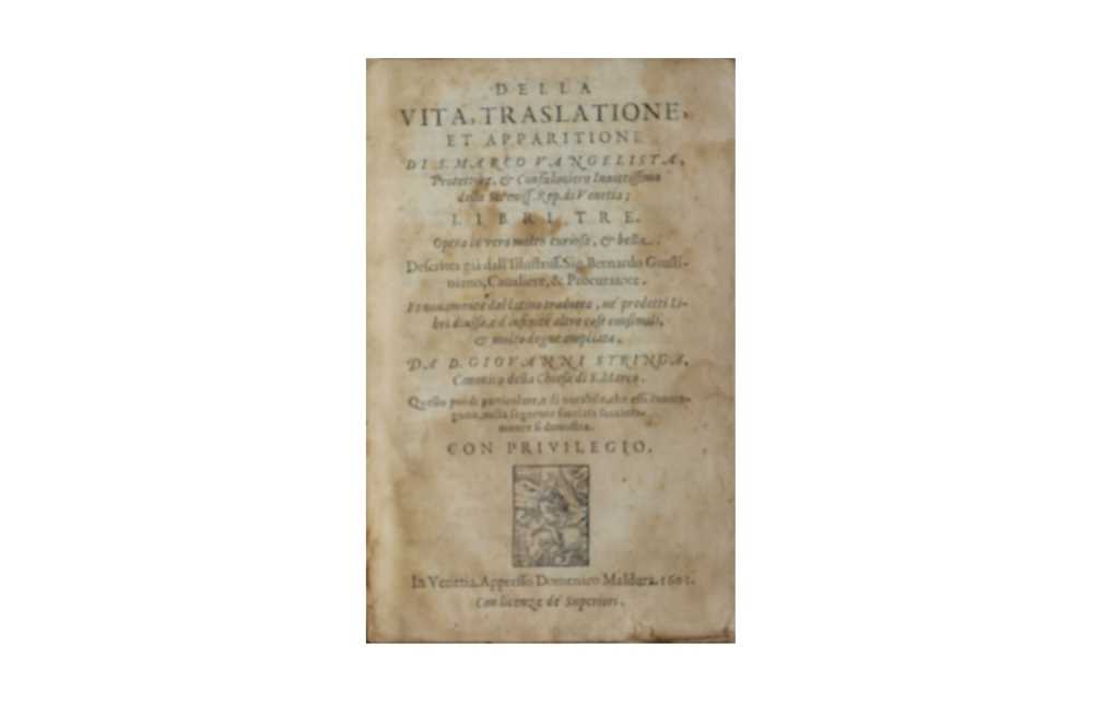 Lot 60 - Stringa (Giovanni) et al.
