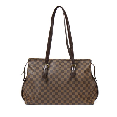 Lot 9 - Louis Vuitton Damier Ebene Chelsea Tote