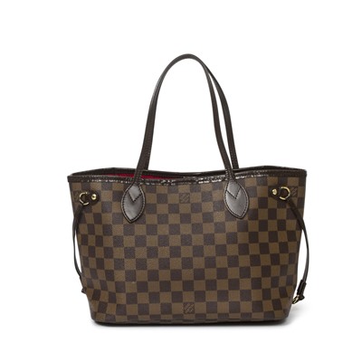 Lot 15 - Louis Vuitton Damier Ebene Neverfull PM
