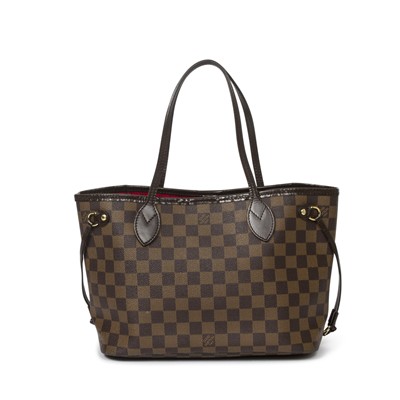 Lot 22 - Louis Vuitton Damier Ebene Neverfull PM