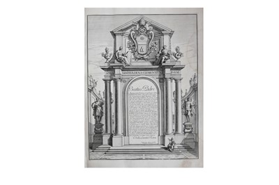 Lot 4 - Architecture.- De Rossi (Domenico)