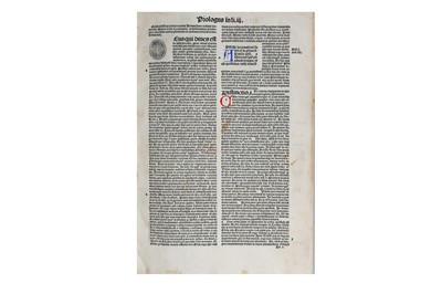 Lot 39 - Lombardus (Petrus, Bishop of Paris) & Bonaventure (Saint)