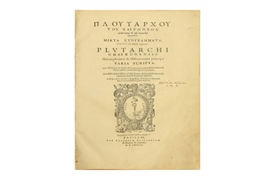 Lot 51 - Plutarch