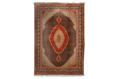 Lot 55 - A FINE TABRIZ CARPET, NORTH-WEST PERSIA