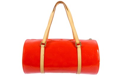 Lot 51 - Louis Vuitton Red Monogram Vernis Bedford