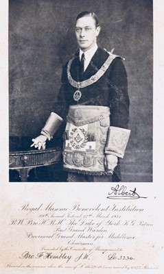 Lot 325 - George VI, King of England (as Duke of York)