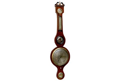 Lot 390 - An Antique Banjo Barometer