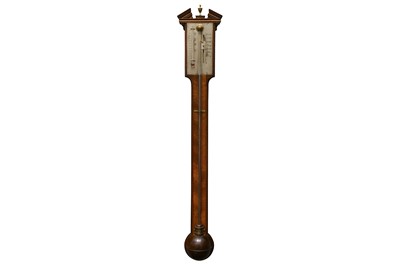 Lot 388 - A stick barometer in the late 18th Century Style